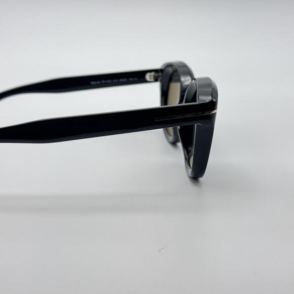 Tom Ford Sunglasses Nika-02 TF1344 01A Black Round Frame Gray Lens 49-20-140 New main image 5